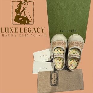 Gucci GG canvas Mary Jane